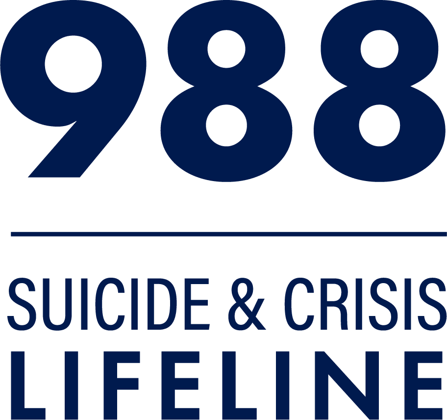 988 Suicide & Crisis Lifeline logo.