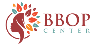 BBOP Center logo with colorful leaf design.